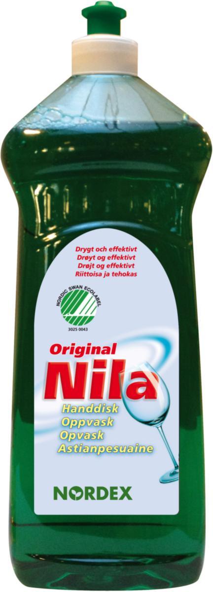 Diskmedel Nordex Nila Original 1L - DISKMEDEL NILA ORIGINAL 1L SVANEN HANDDISKMEDEL