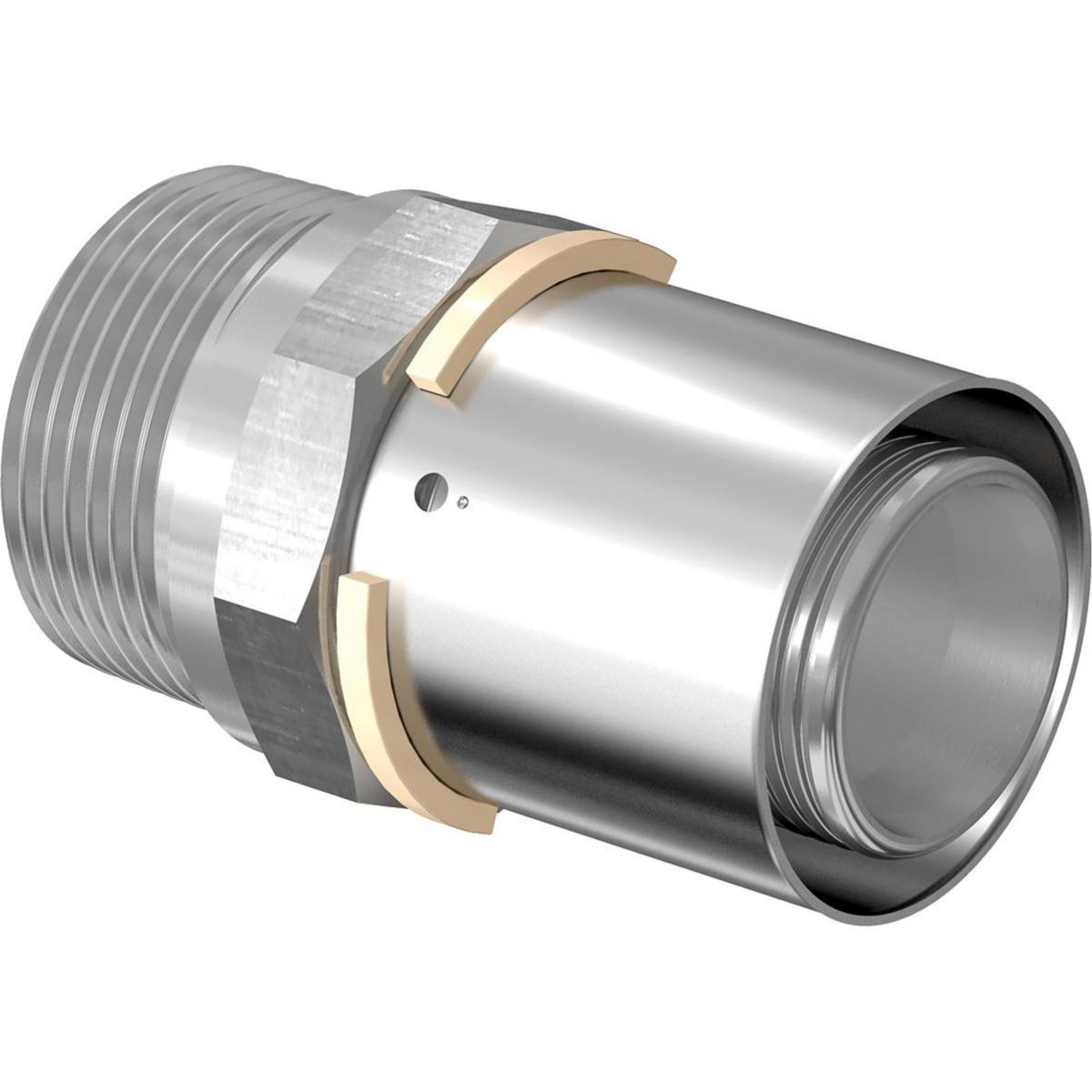 Rak övergång, S-Press Koppling utv gäng, Uponor - UPONOR S-PRESS KOPPLING UTV 75-R2 1/2"MT