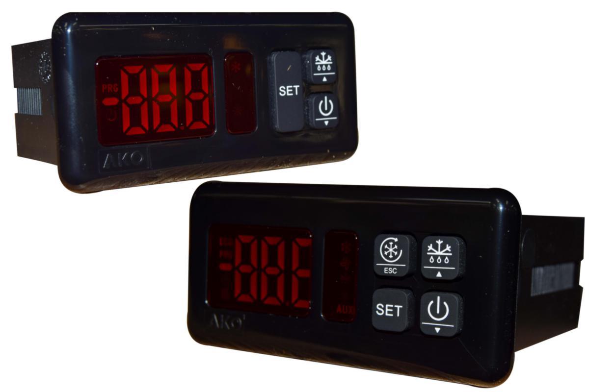 Paneltermostater inklusive 1 st NTC-givare - AKO - TERMOSTAT AKO-D14123 240V AC SPST