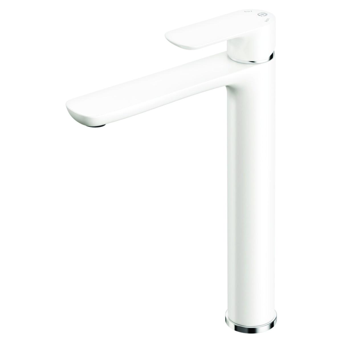 Tvättställsblandare Estetic hög modell, Gustavsberg - GBG ESTETIC TV.ST BLANDARE HÖG VIT, UTAN BOTTENVENTIL