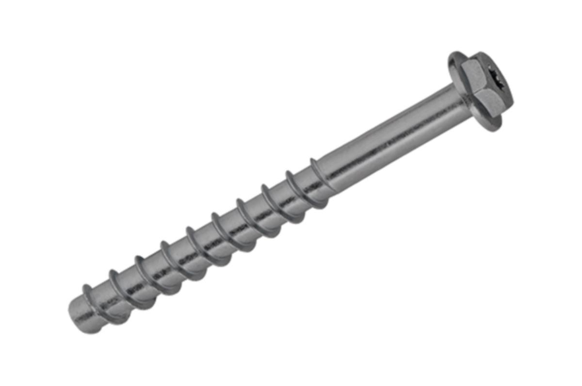 Betongskruv Sormat S-CSA ML sexkant/fläns Utvändig - BETONGSKRUV S-SCA ML C3 6X45/5/10 HEX 100/FRP