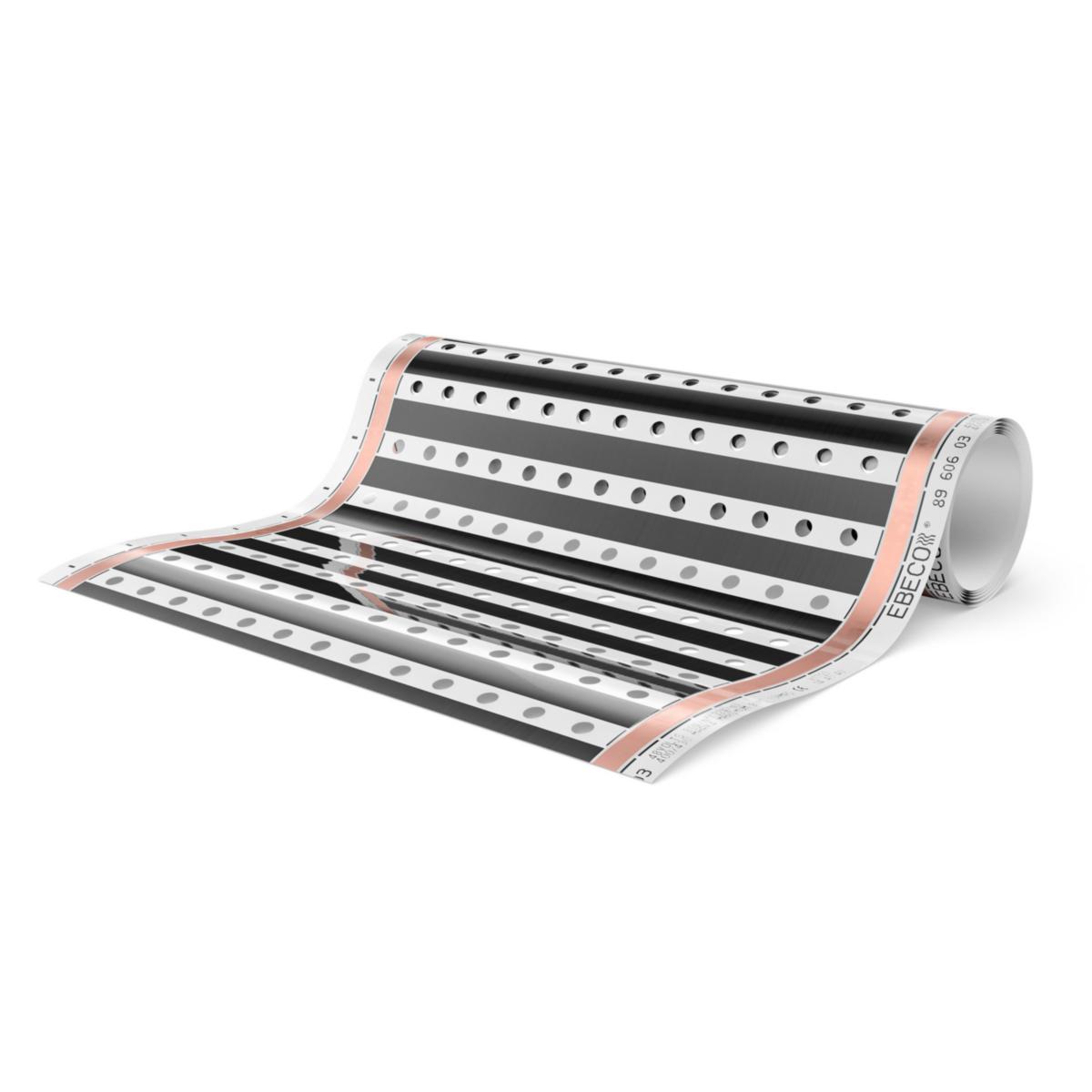 Golvvärmefolie Ebeco Foil, 48 V - GOLVVÄ.FOLIE ECOFLEX 48V 53CM 80W/M2 40W/M PERFORERAD