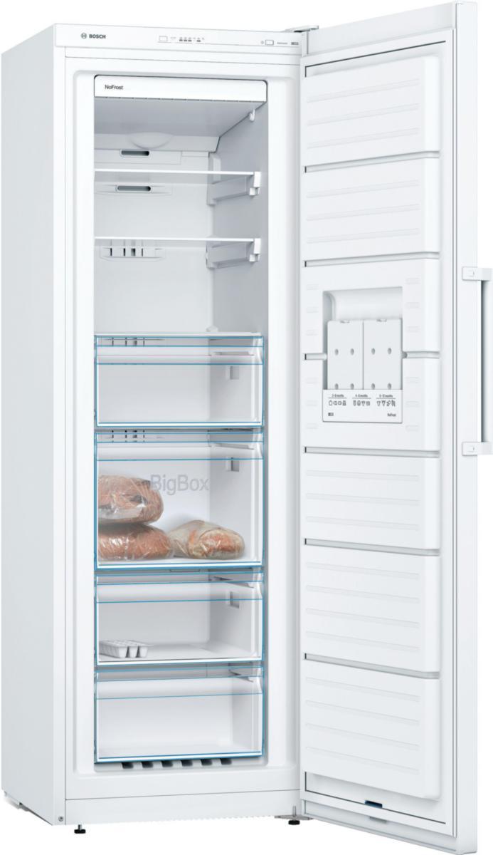 Frysskåp, 176 cm, Serie 4 - FRYSSKÅP 176 CM HÖGER VIT GSN33VWEP BOSCH