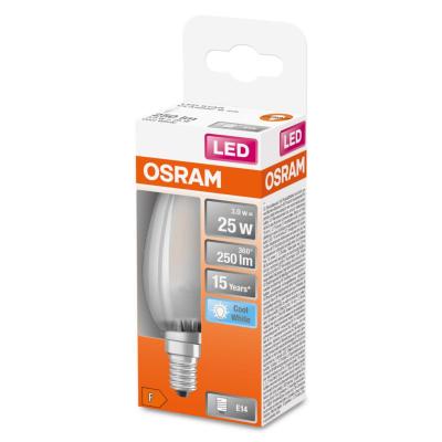 LED-LAMPA KRON (25) E14 MATT 840 CL B OSRAM