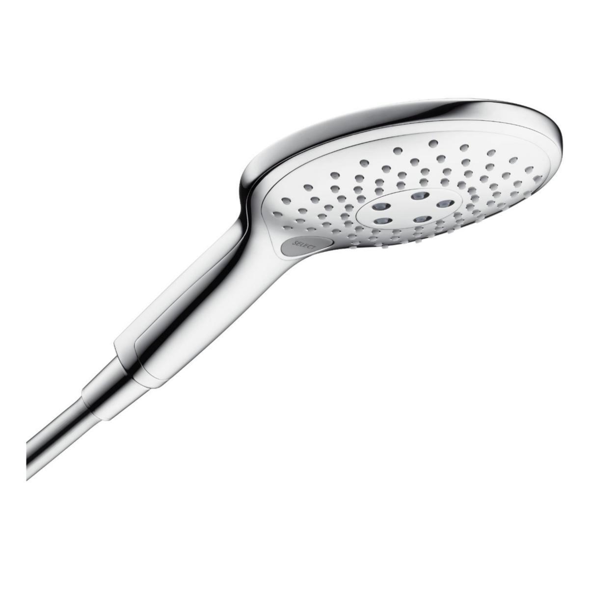 Handdusch, Raindance Select 150, Hansgrohe. - HG RD SELEC 150 HDUSCH ECO,V/K 150MM DIAM, VIT/KROM, 9LIT/MIN