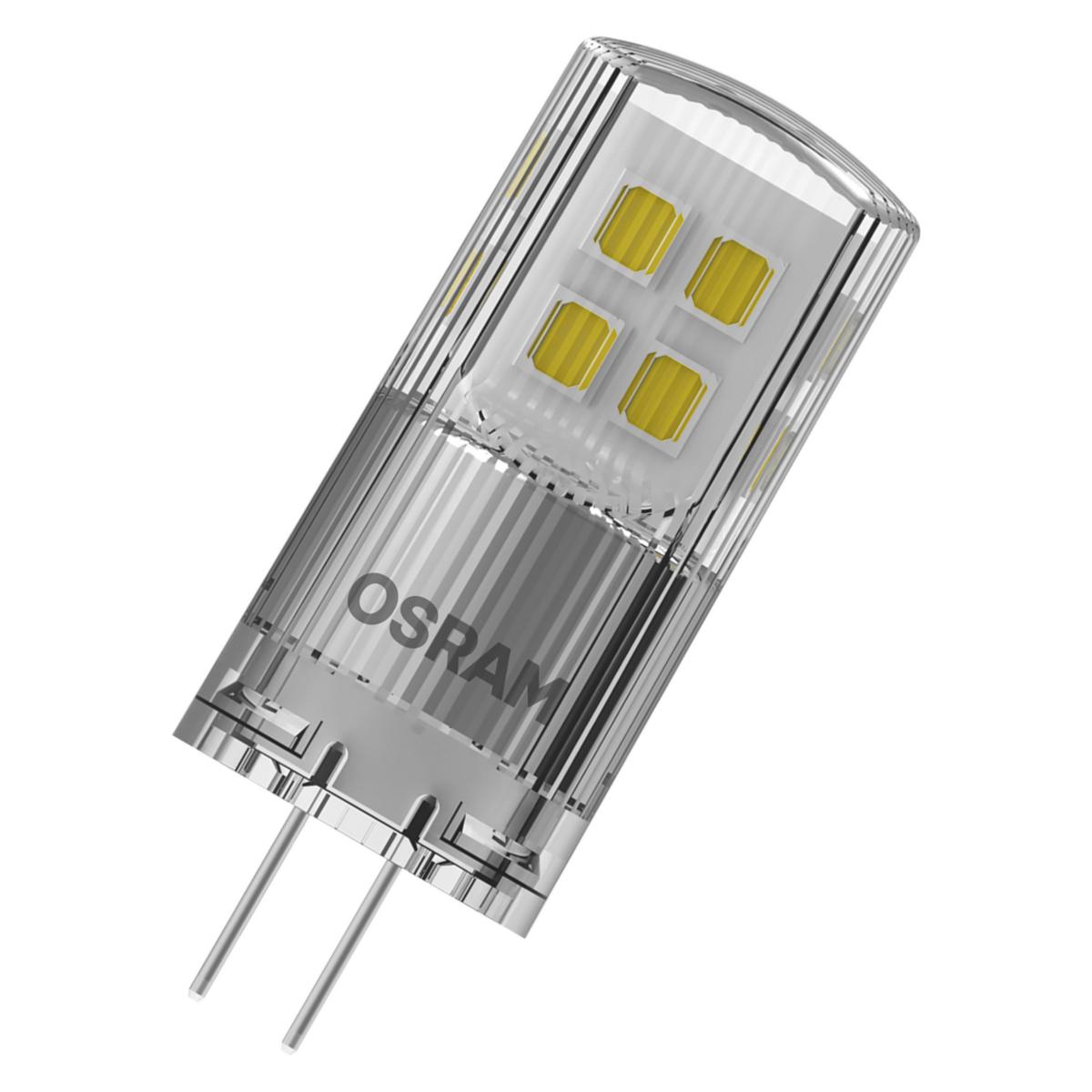 LED-lampa, pin G4, 12V, dimbar, Led Pin 12 Dim, box, Osram - LED-LAMPA PIN (20) G4 KLAR DIM 827 OSRAM