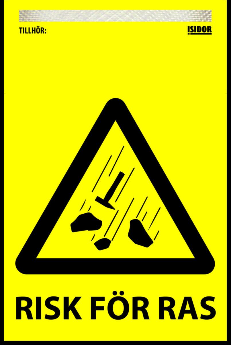 Flagga Isidor "Risk för ras" - FLAGGA ISIDOR "VARNING FÖR RAS
