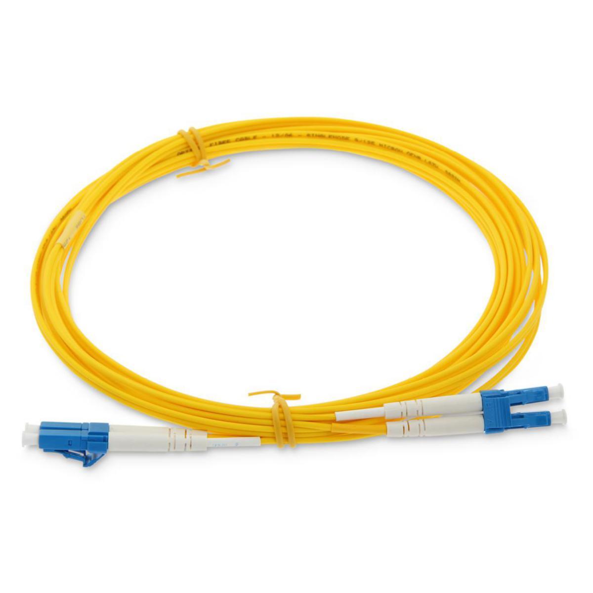 Fiberkablage SM Duplex LC/UPC-LC/UPC OS2 9/125 - 2XLC-LC 10/ UPC 1M GUL 41F-S1-LC-LC-01U