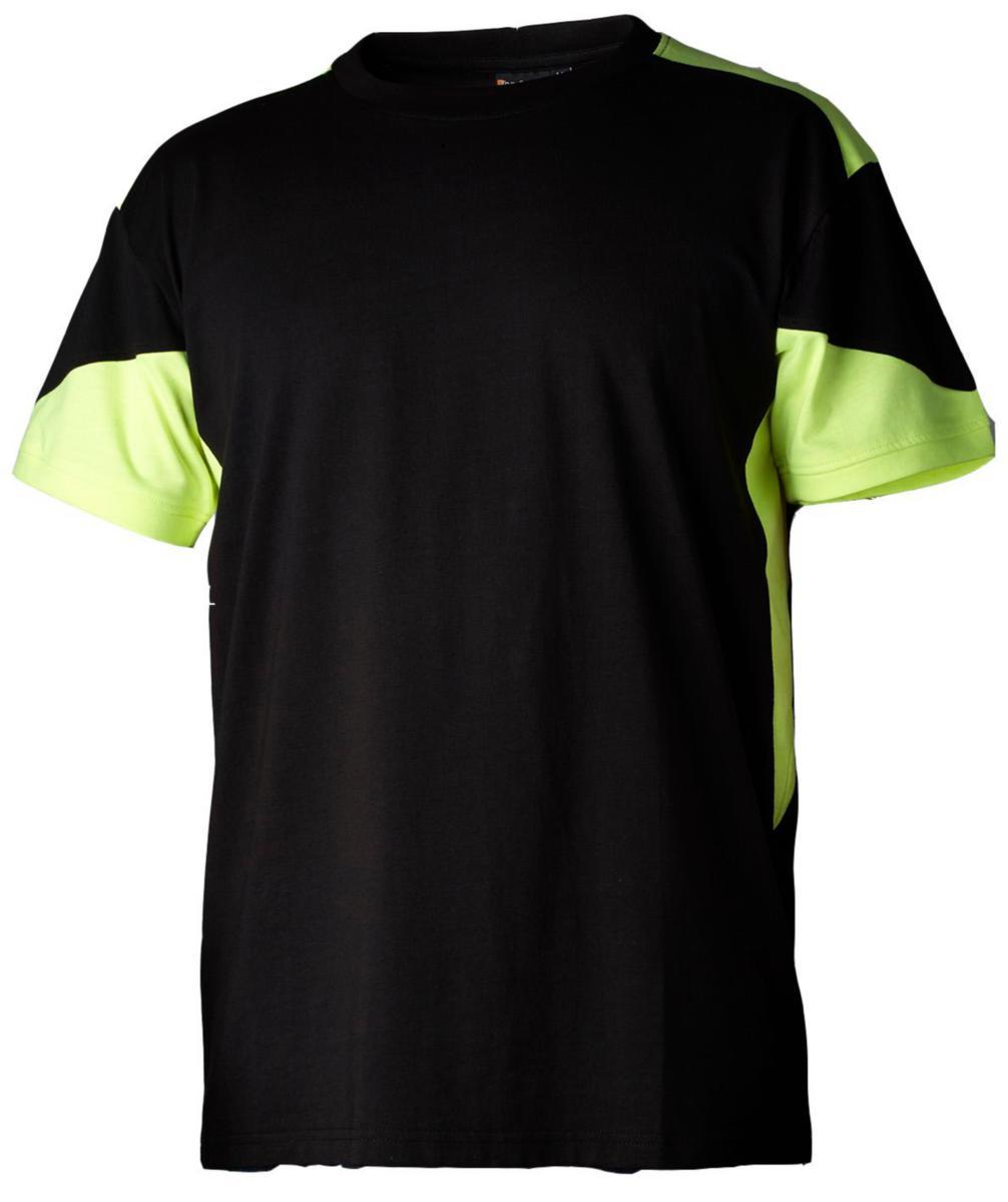 T-shirt Top Swede 210 - T-SHIRT TOPSWEDE 210012 SVART/GUL XL