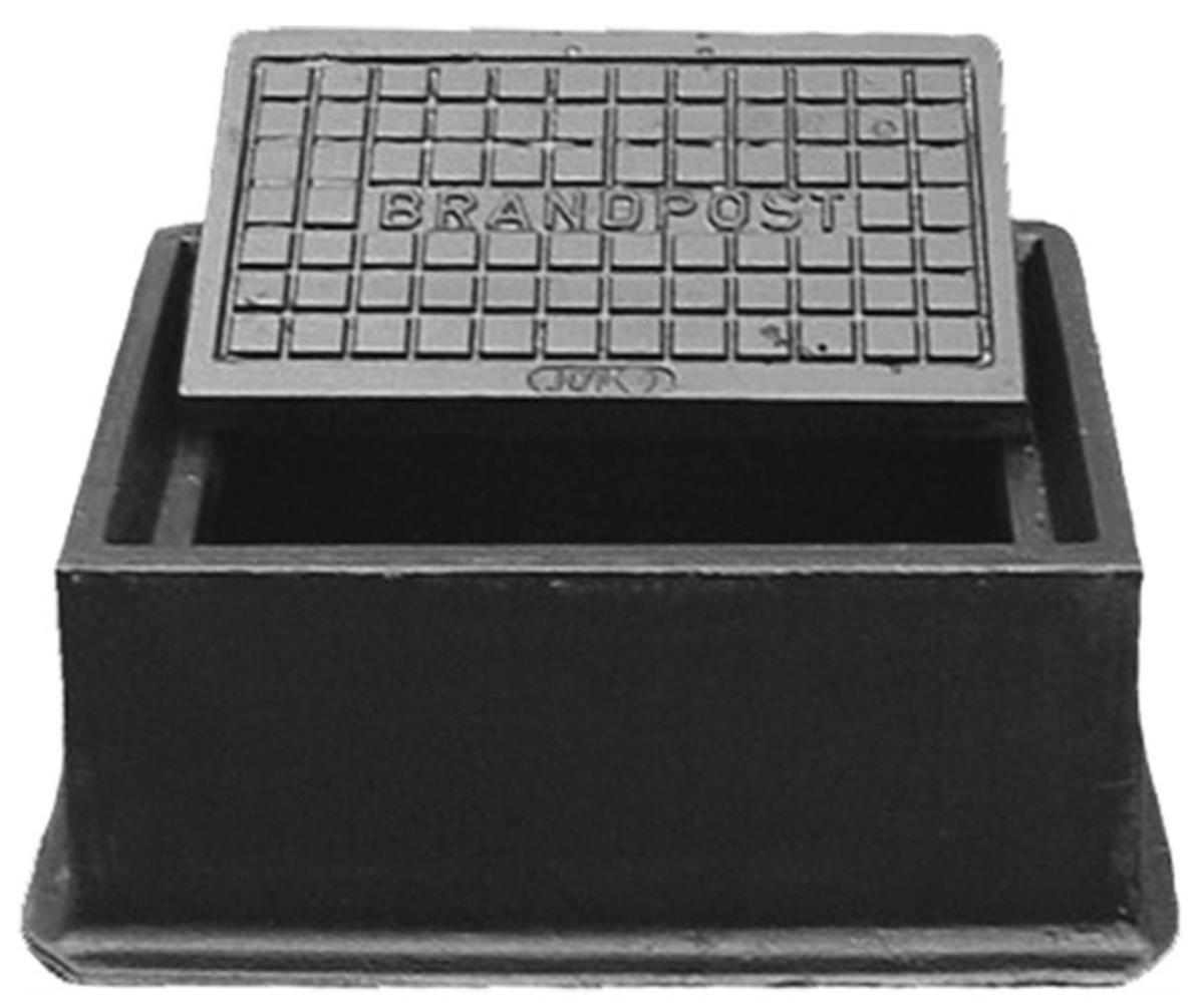 Fast brandpostbetäckning - BRANDPOSTBETÄCKNING MED LOCK FAST, B125