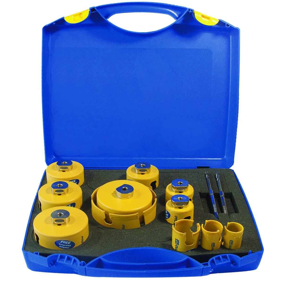 Hålsågset Pro-Fit Bygg 13 delar - HÅLSÅGSET PRO-FIT BYGGSATS HM 35-133MM