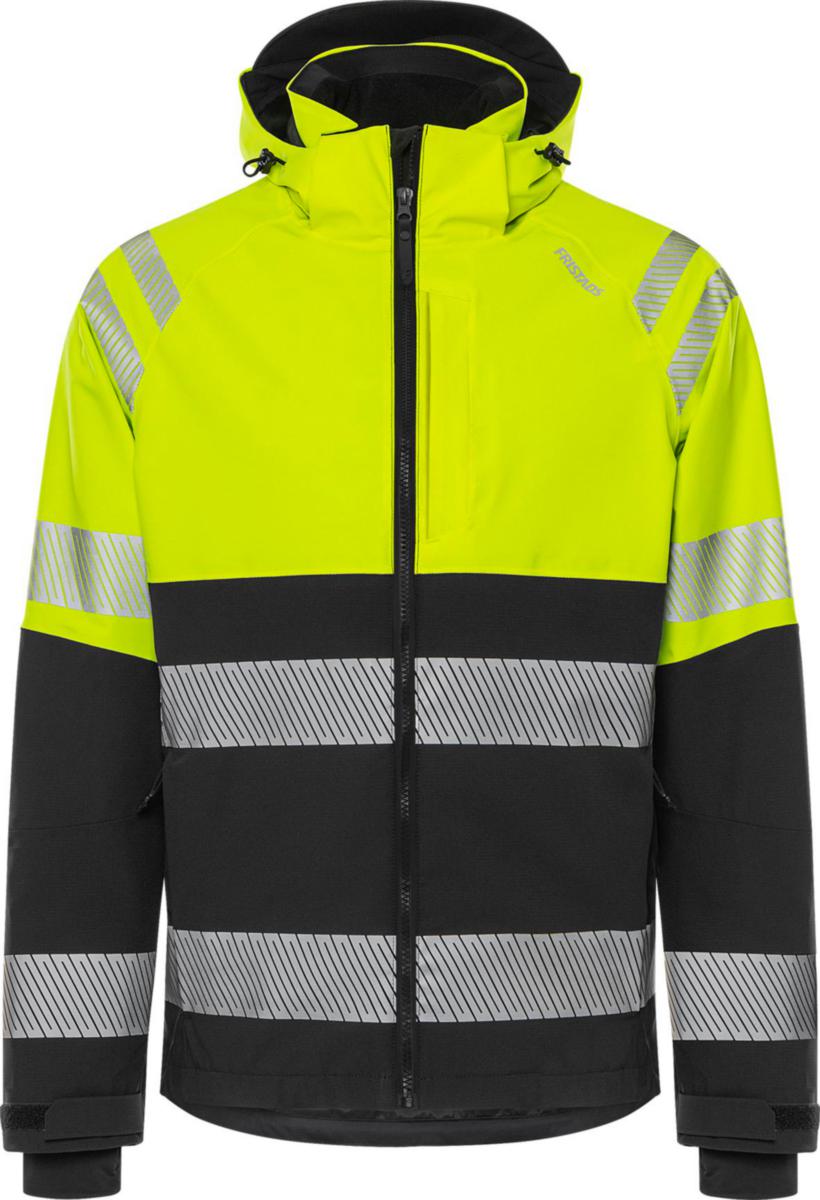 Jacka Fristads 4690 GLS Green - JACKA FR 4690 GLS GUL/SVA STIBO VARSEL KL1 GREEN 2XL