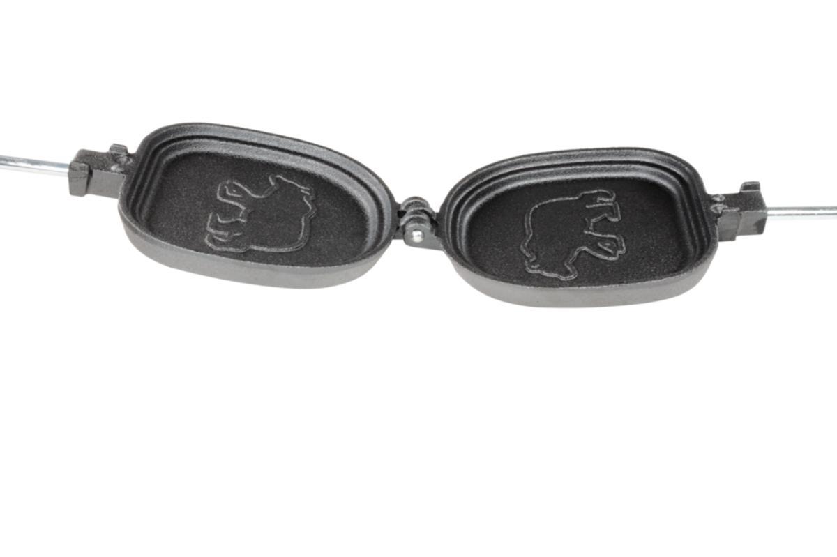 Smörgåsjärn med djurmotiv - SMÖRGÅSGRILL HM8846 HÄLLMARK MED DJURMOTIV BJÖRN 12X12CM