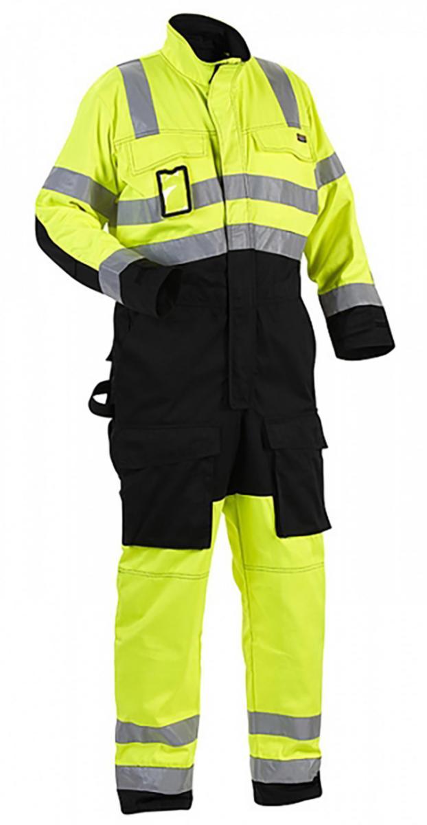 Overall Blåkläder 6373-1804 - OVERALL BLK 6373-1804 GUL/SV VARSEL KL3 STL C46