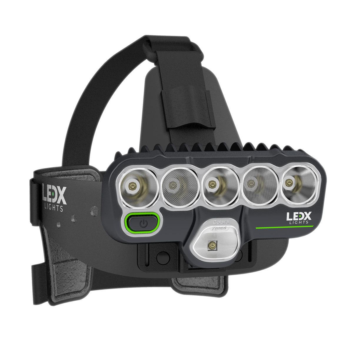 Pannlampa LEDX Cobra G4 Kit 141Wh - PANNLAMPA COBRA G4 XPAND KIT 7000LM LEDX 141WH BATT 221-2