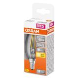 LED-LAMPA KRON (40) KLAR E14 BOX 827 CL B OSRAM