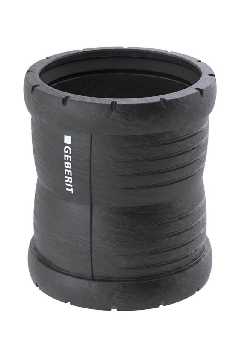 Dubbelmuff, PP, Silent Pro - DUBBEL O-RINGSMUFF 160MM SILENT PRO. GEBERIT