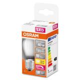 LED-LAMPA KLOT (40) E27 DIM MATT 827 CL P OSRAM