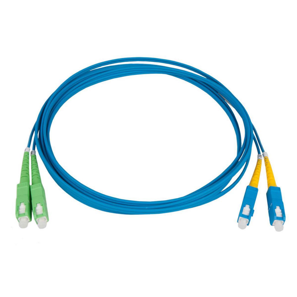 Fiberkablage SM Duplex SC/UPC-SC/APC OS2 - PATCH 2xSC/UPC-SC/APC SM 1m 486887