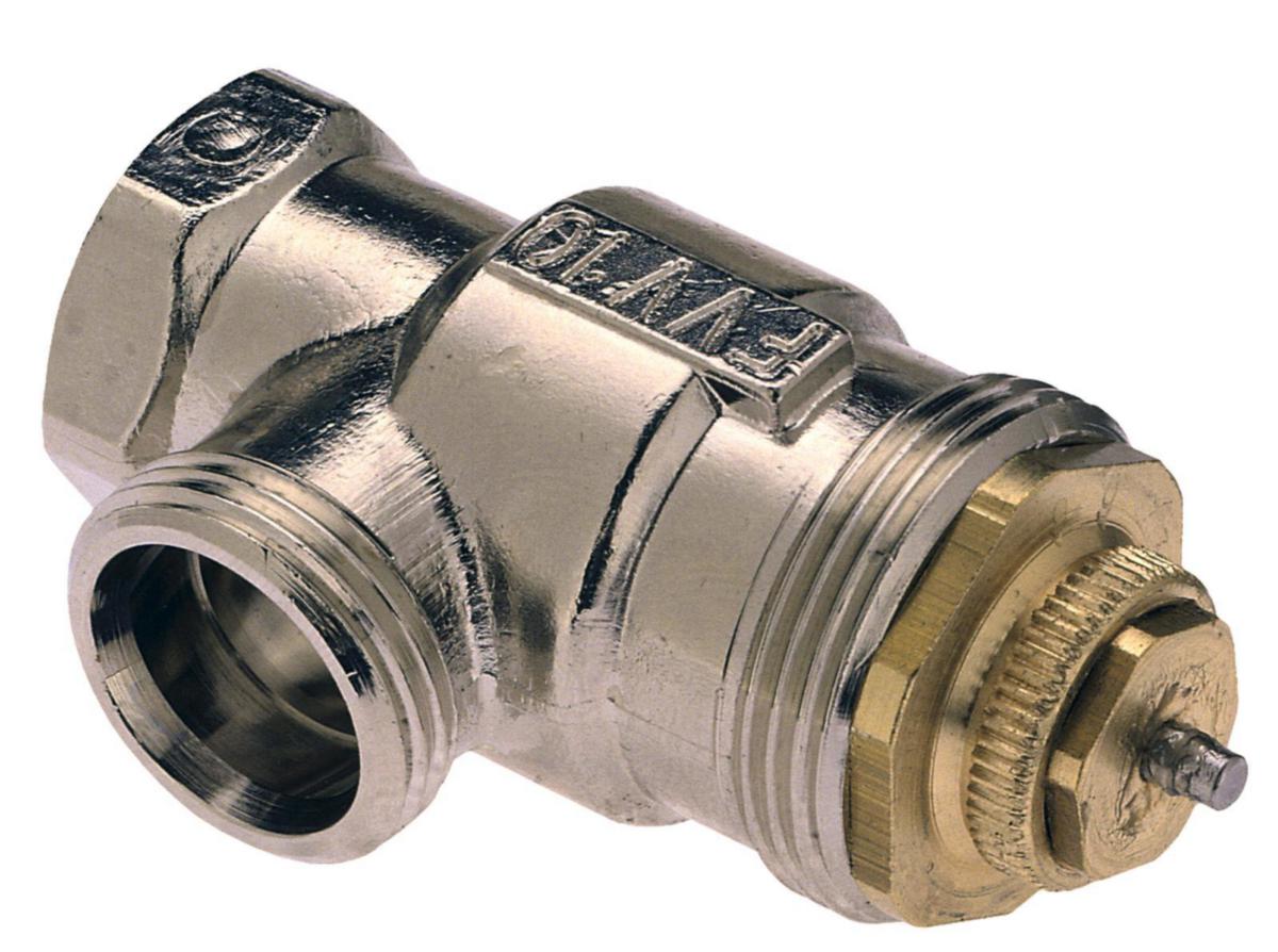 Radiatorventil FVV, MMA - FVV-10 MMA VENTILDEL VINKEL M FÖRINSTÄLLNING EXKL ANSL