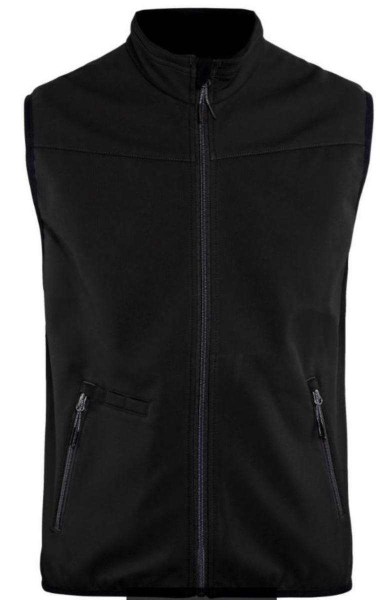 Softshellväst Blåkläder 3850-2516 - SOFTSHELLVÄST BLK 3850-2516 SVART/GRÅ STL XS