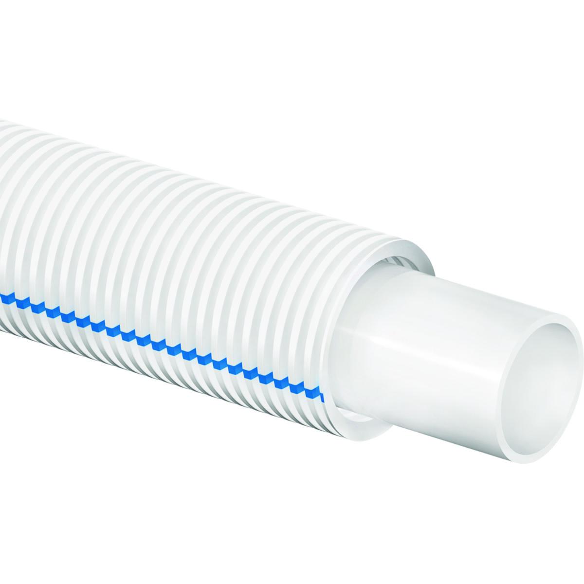 Aqua Pipe RIR white/blue, Uponor - UPONOR AQUA PIPE RIR VIT/BLÅ 15X2,5 25/20 50M