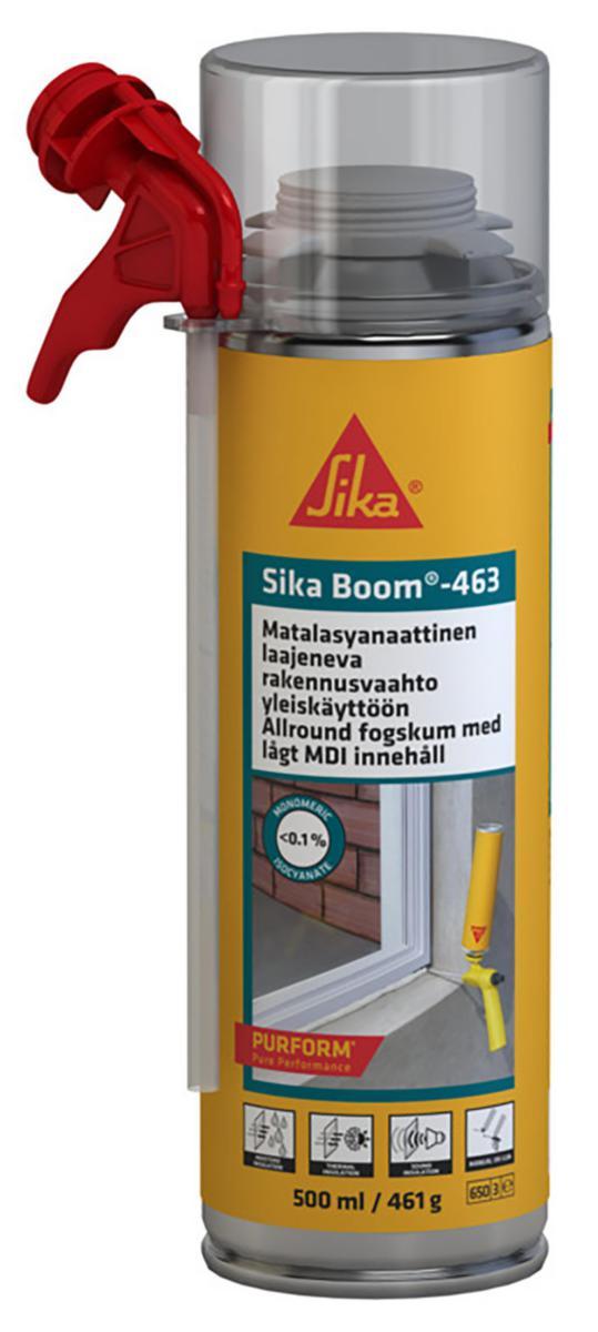 Fogskum SikaBoom 463 Evolution - FOGSKUM SIKABOOM-463 EVOLUTION 500ML KOMBIMUNSTYCKE