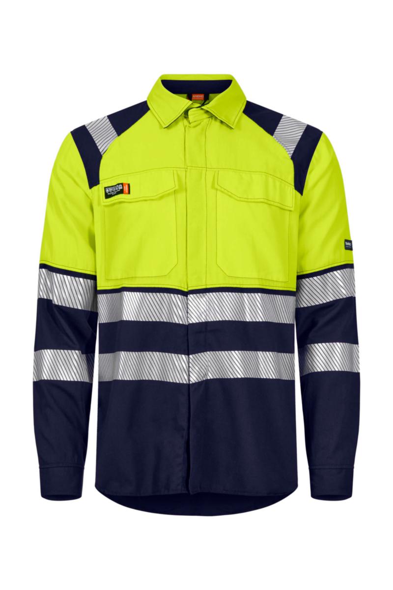 Skjorta Tranemo 5076-91 - SKJORTA TRANEMO 5076-91 MARIN FLAM METALLFRI STL M