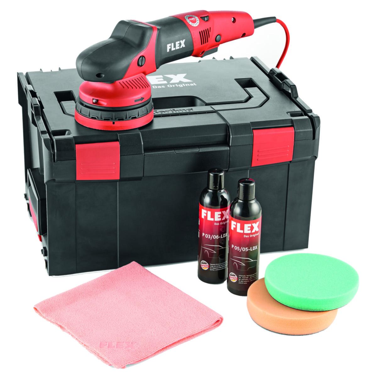 Polermaskin Flex XCE10-8 P-Set - POLERMASKIN FLEX XCE10-8 125 1010W 8MM 2900-8600/M I P-SET