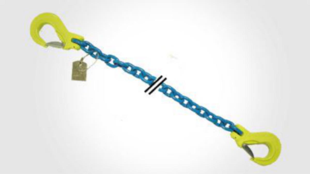 Kätting GrabIQ med EGKN krok - KÄTTING GRABIQ 10MM MED EGKN KROK I BÅDA ÄNDAR L=3.5M