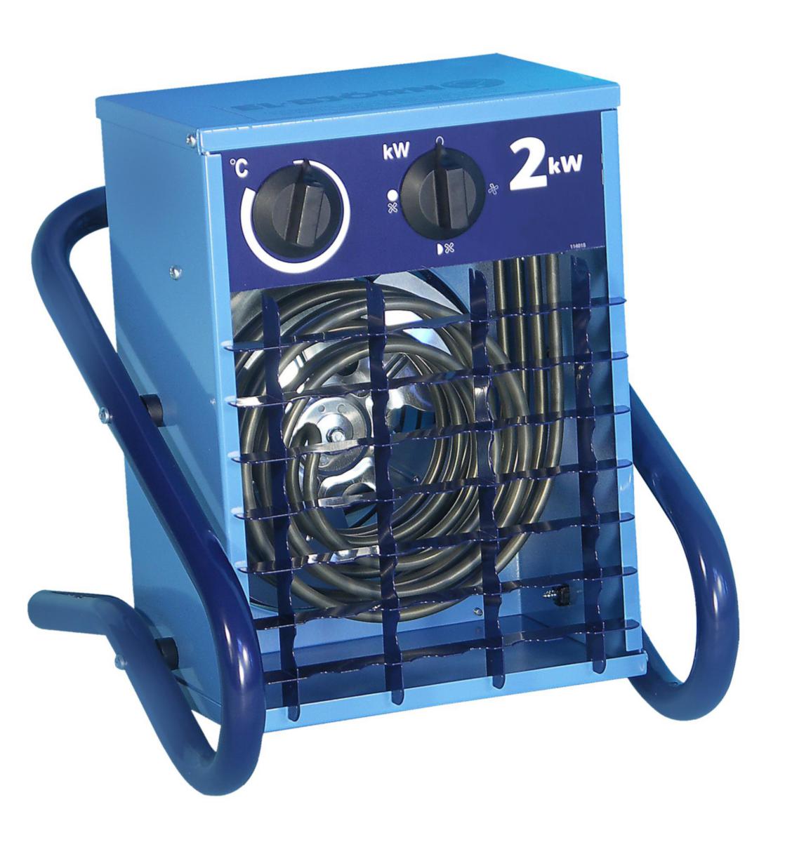 Värmefläkt med sladd och stickpropp - VÄRMEFLÄKT VF 21 1-2KW 230V
