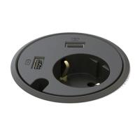 Powerdot 79mm 1xSchucko, 2xUSB