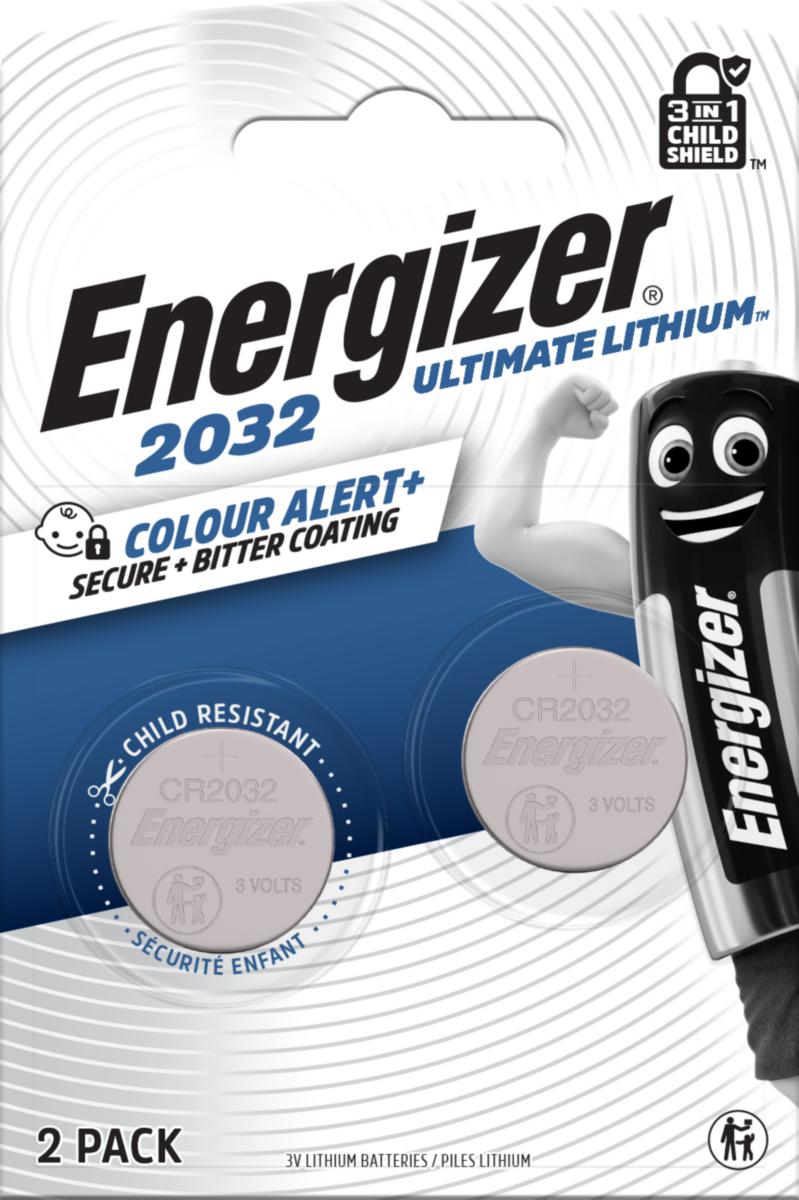 Knappcellsbatteri Ultimate Lithium - BATTERI LITIUM ULT CR2032