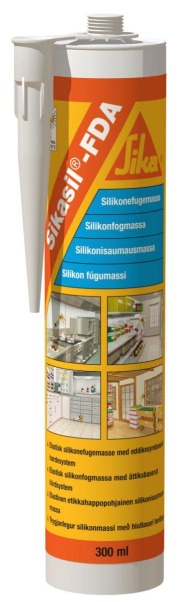 Fogmassa, SikaSil FDA - FOGMASSA SIKASIL SIKA FDA-GODKÄND TRANSPARENT 300ML