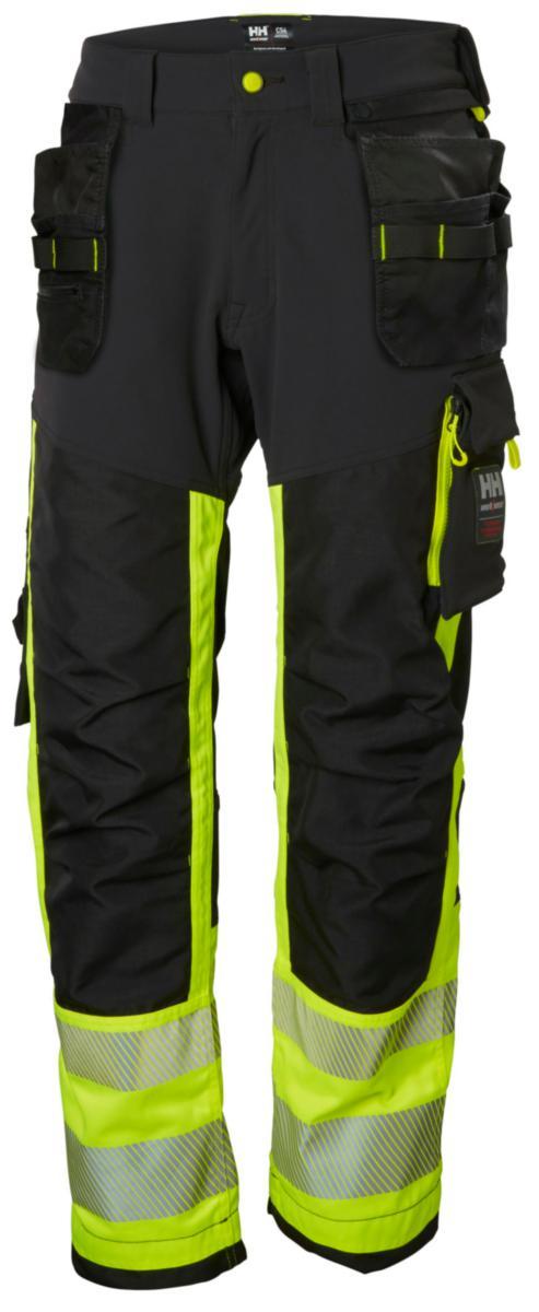 Hantverksbyxa varsel ICU Helly Hansen - MIDJEBYXA HH 77471-369 GUL VARSEL ICU KLASS 1 STL C50