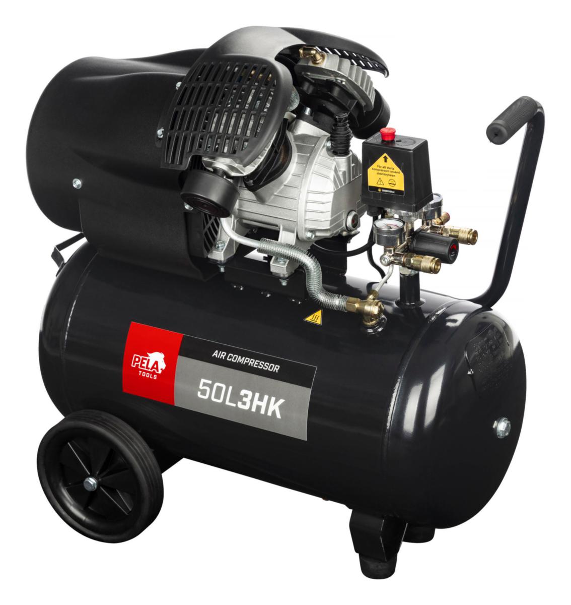 Kompressor PELA 3 hk 50 liter - KOMPRESSOR, PELA 3 HK 50L