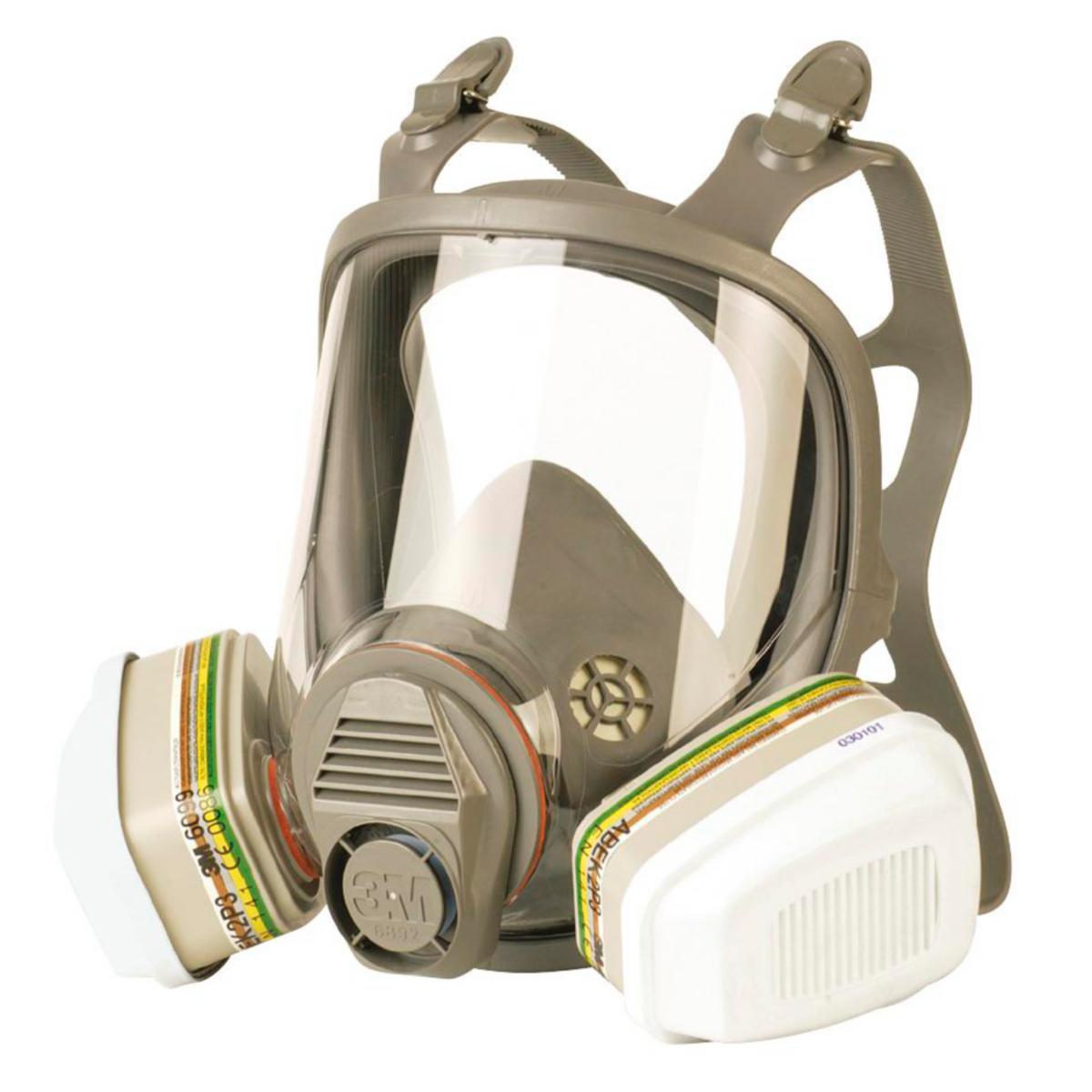 Helmask 3M 6000-serien - HELMASK 3M 6800S SILIKON STL M