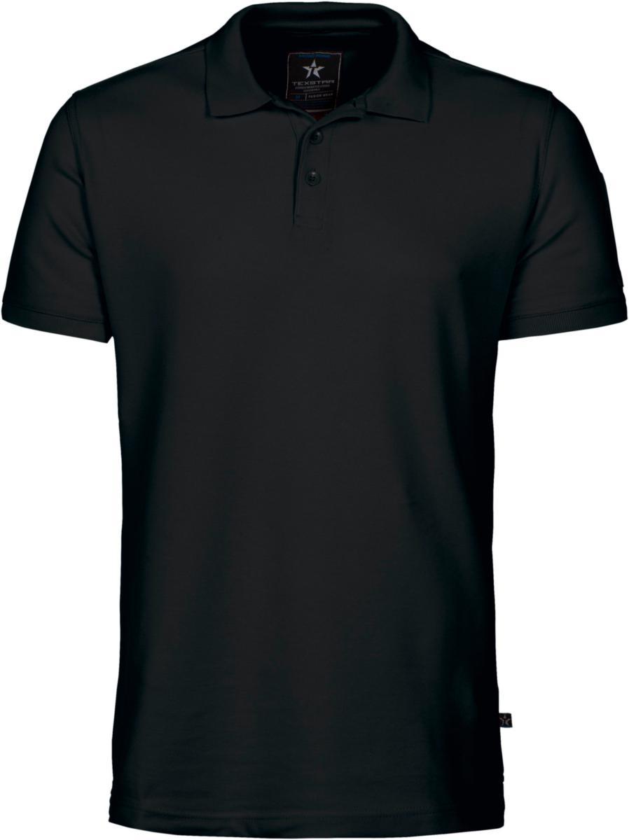 Pikétröja Texstar PS04 - PIKÉTRÖJA TEXSTAR PS04 50/50 SVART STL XL