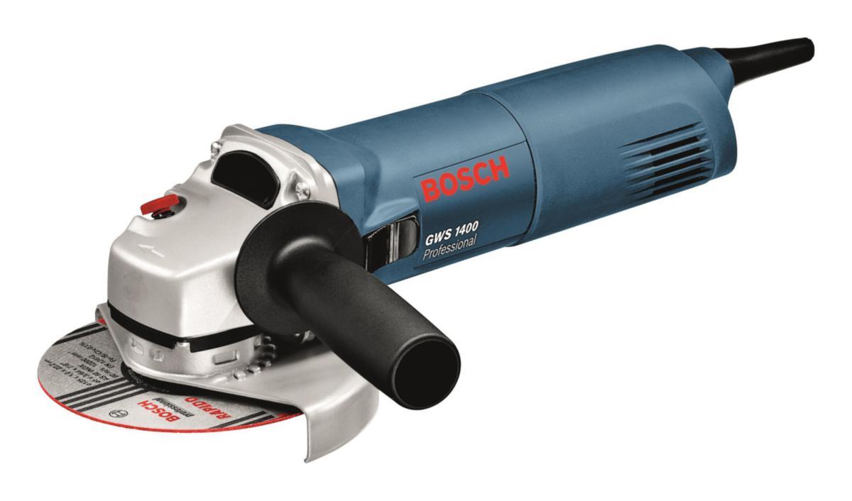Vinkelslipmaskin Bosch GWS 1400 125 mm - VINKELSLIP BOSCH 125MM GWS1400 1400W 230V M14 RPM11000 TOMGÅN