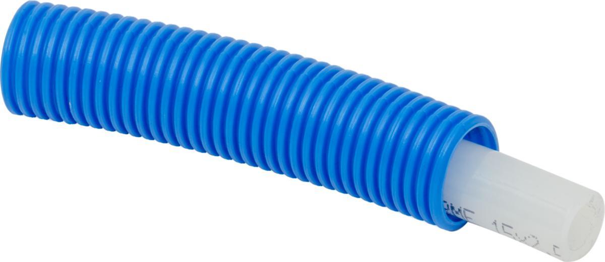 Rör-i-rör, universalrör - RÖR-I-RÖR 15X2.5 50M PEX-A SKYDDSRÖR BLÅ 25MM