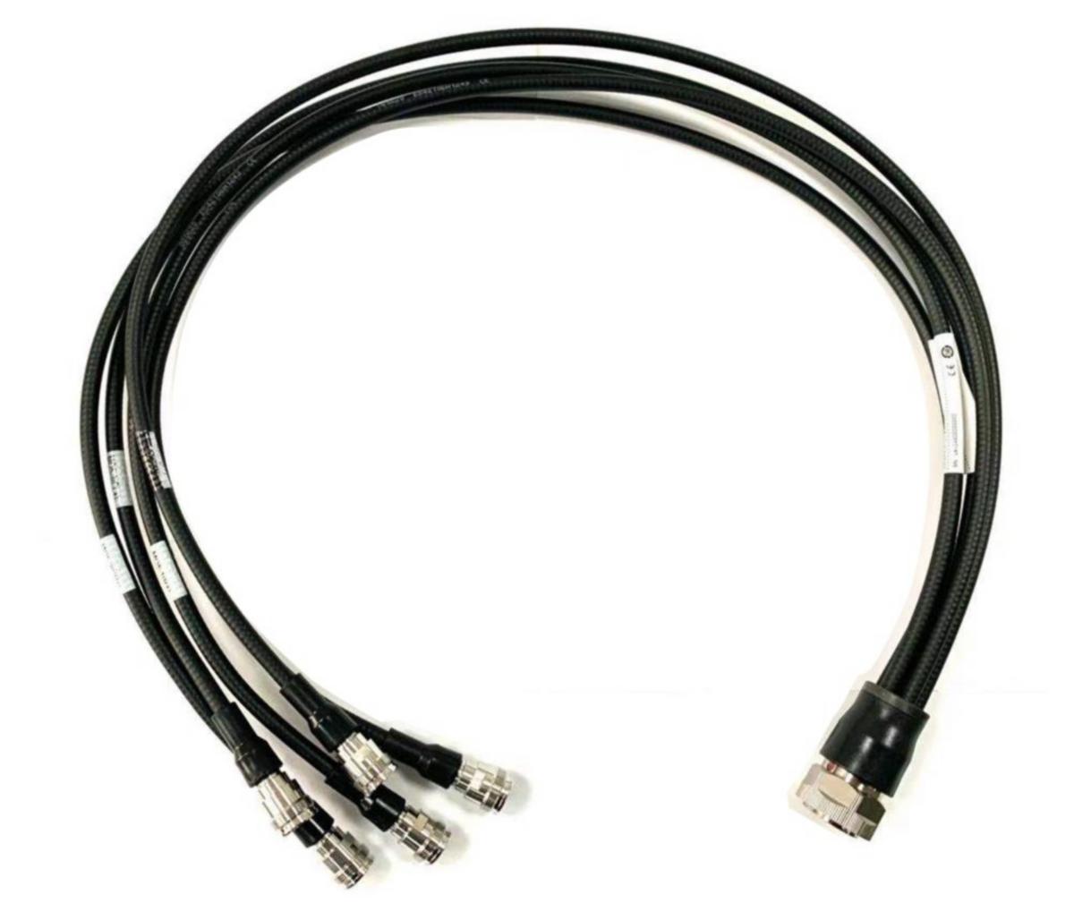 Jumper Multiport 4x MQ till Nex10 Hane 1/4", Commscope - JUMPER 4PMQ F TO NEX10 M 2,0M CLT4XM-2M-CO