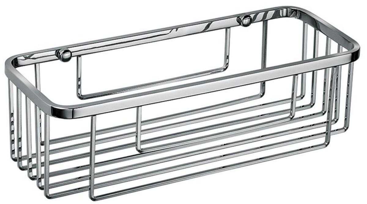 Förvaringskorg, rektangulär, ADORA® - FÖRVARINGSKORG ADORA REKTANGUL ROSTFRI POLERAD 90x300x120 MM