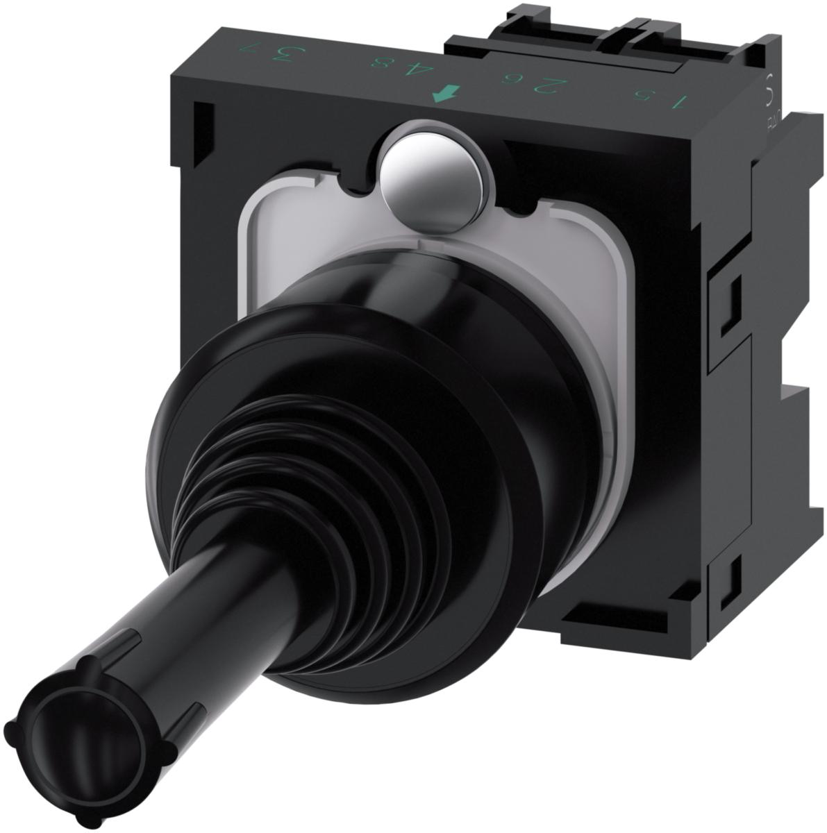 Joystick 3SU11 övriga - JOYSTICK 2-LÄGE 2NO SVART 3SU1100-7AD10-1NA0