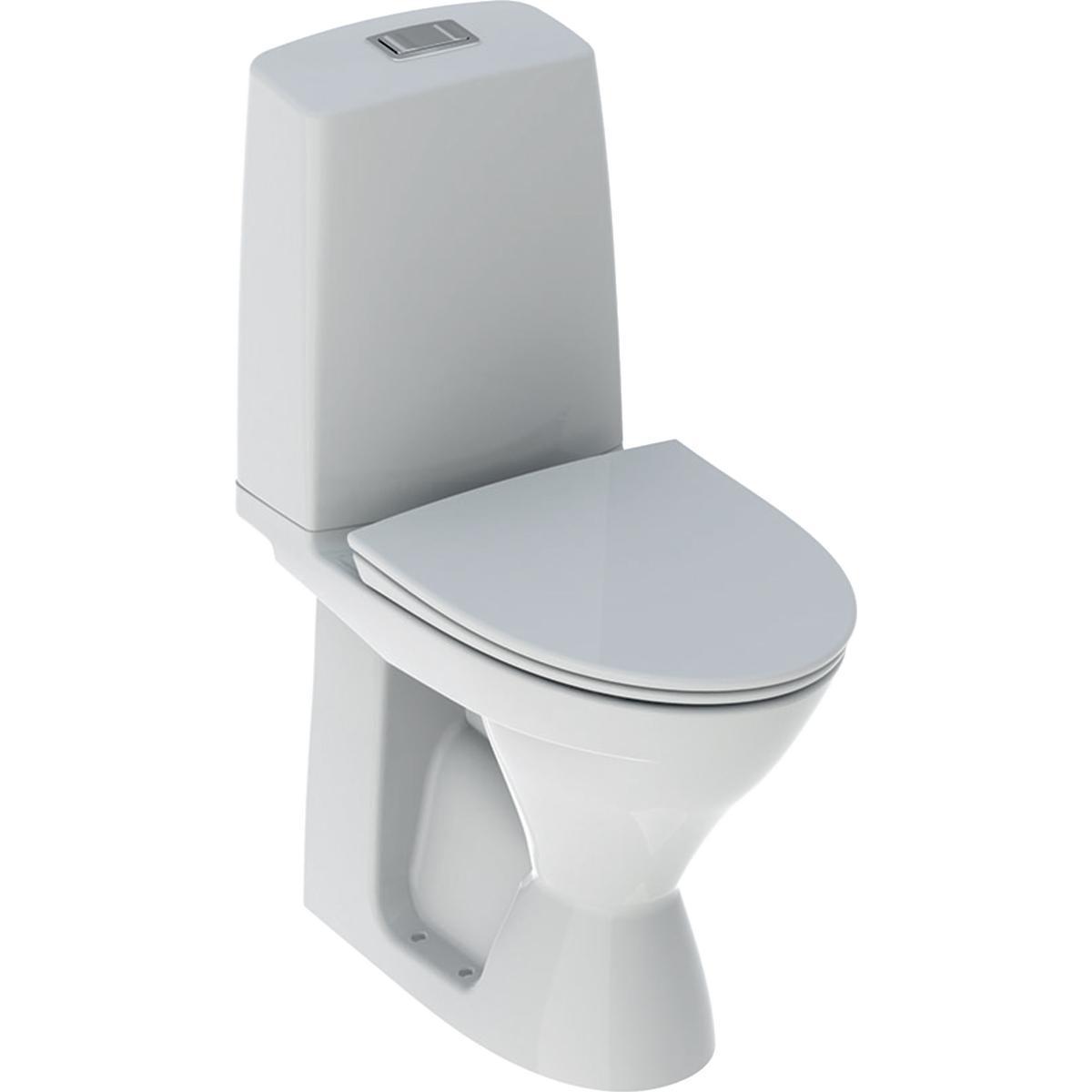 Ifö Vinta wc-stol förhöjd - IFÖ VINTA WC FÖRHÖJD RIMFREE SKRUVHÅL, DOLT S-LÅS, SC-SITS