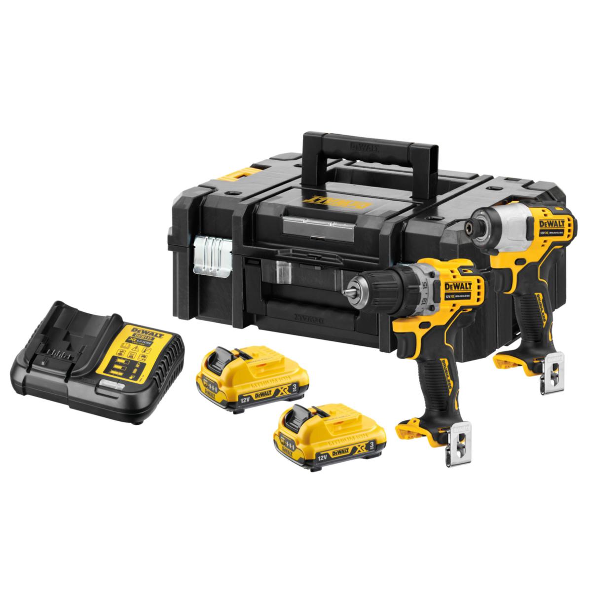 Kombikit DEWALT DCK2110L2T - KOMBIKIT DEWALT DCK2110L2T-QW 12V 2X3.0AH, TSTAK