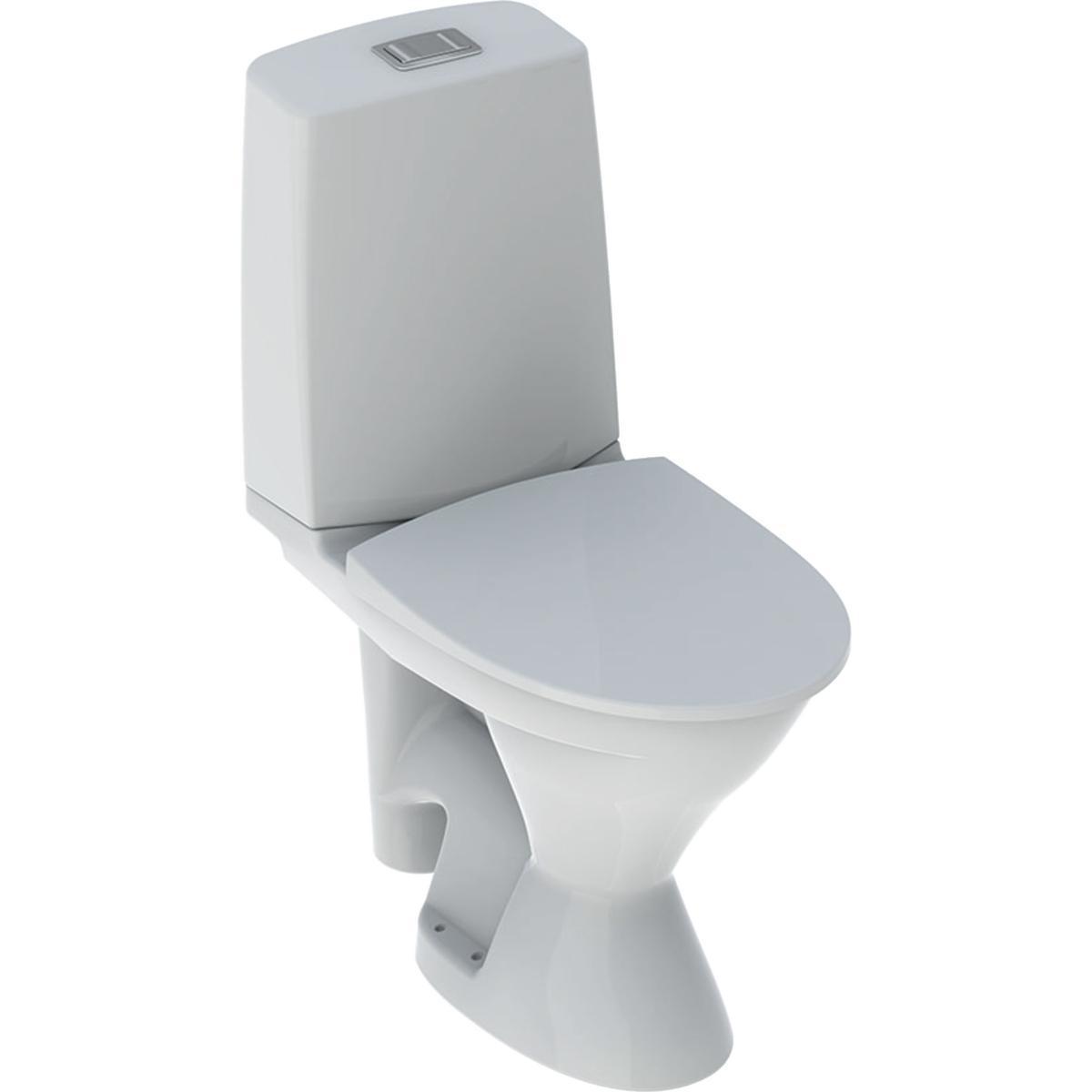 Ifö Vinta wc-stol förhöjd - IFÖ VINTA WC FÖRHÖJD RIMFREE SKRUVHÅL,ÖPPET S-LÅS,MJUK SITS