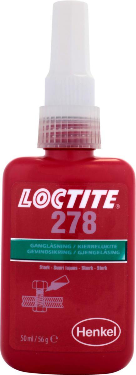Gänglåsning Loctite® 278 - GÄNGLÅSNING LOCTITE 278 HÖG STYRKA.HÖG TEMPERATUR 50ML