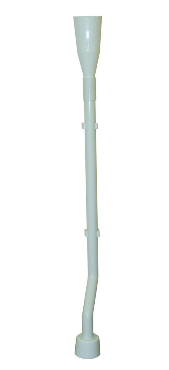 Utloppssats PUM för tvättmaskin, Purus - PUM UTL.SATS TV.MASKIN GOLV. ANSL.40, HÖJD 950MM VIT PURUS