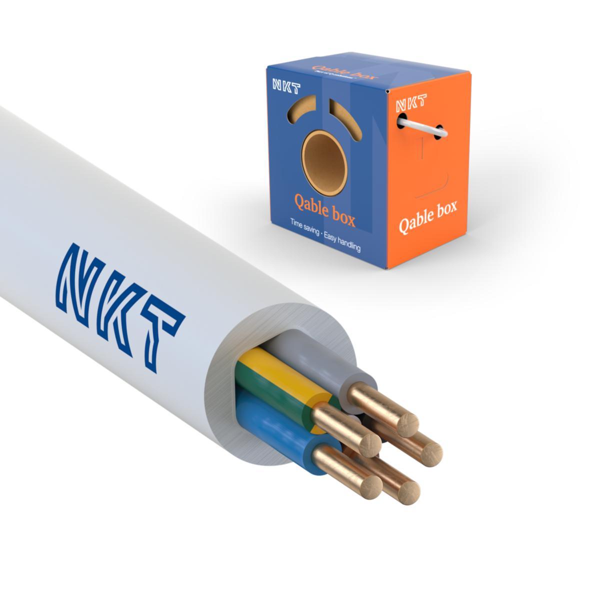 Installationskabel EXQ-Xtra 300/500V Dca, Nkt - EXQ XTRA 5G1.5 X50 (*7)