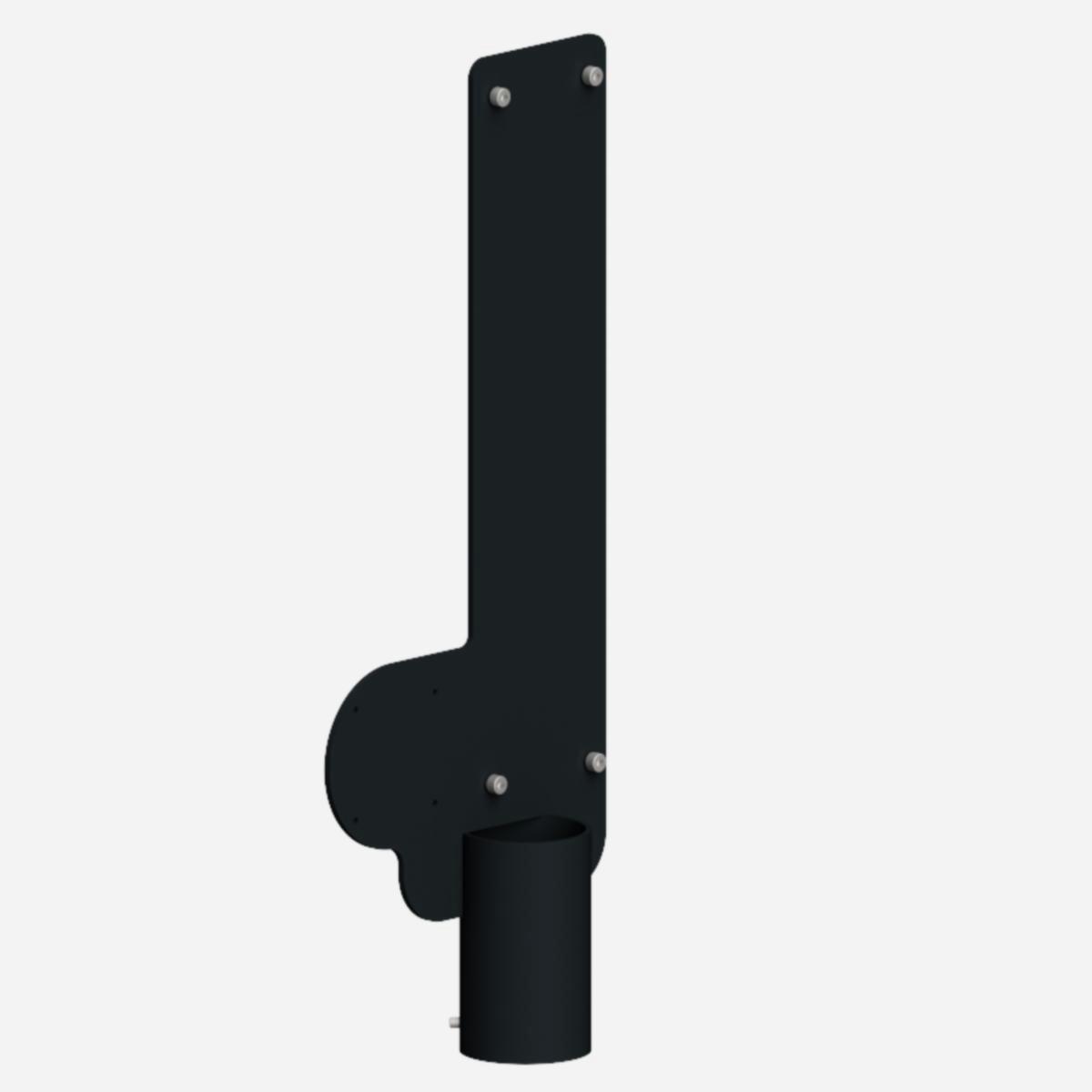 Laddboxhållare för Phasebox - LADDBOXHÅLLARE PHASEBOX 60-RÖR POLEPLATE 60MM